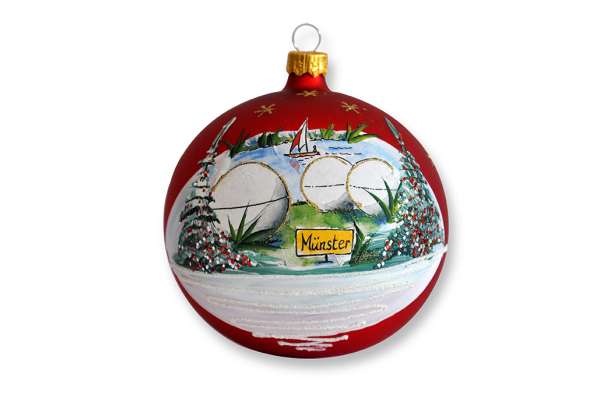 Weihnachtskugel Christbaumkugel 2026 Münster Aasee