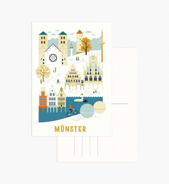 Postkarte Münster Fehrl