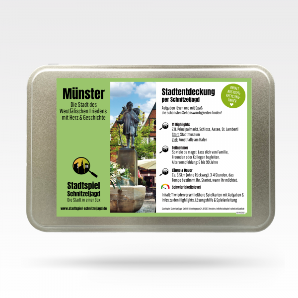 Stadtentdeckung per Schnitzeljagd Münster