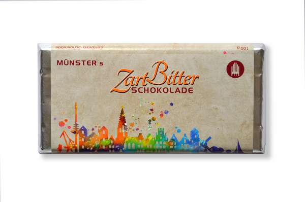 Bio-Bitterschokolade - Münster Zartbitter