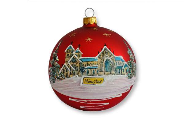 Weihnachtskugel Münster