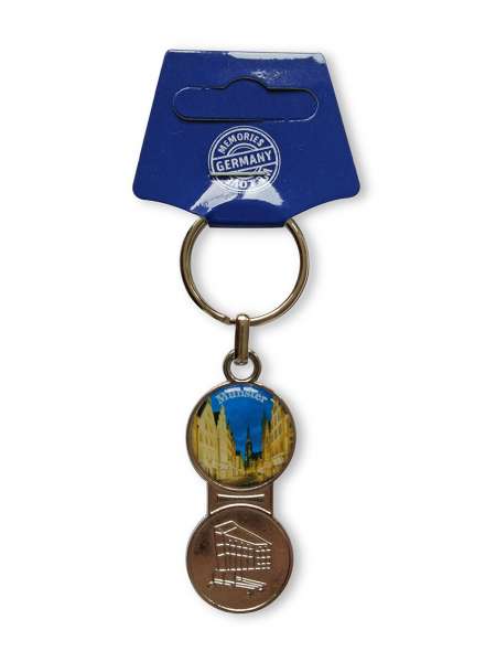 Schlüsselanhänger Einkaufschip