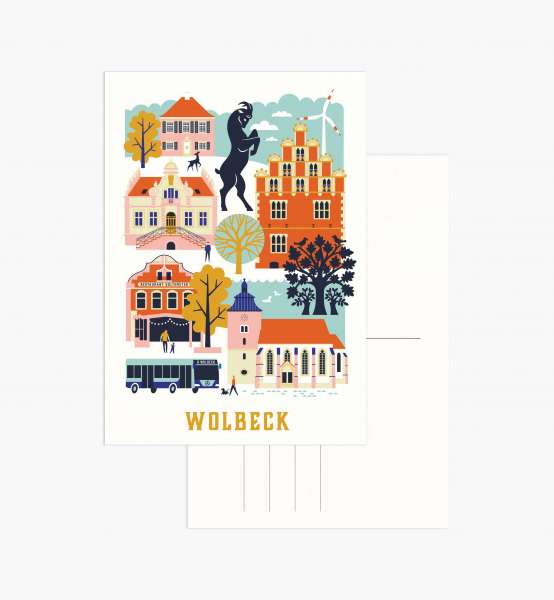 Postkarte Münster-Wolbeck Fehrl
