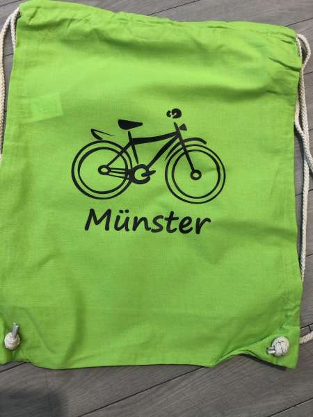 Stoffrucksack - Münster Fahrrad