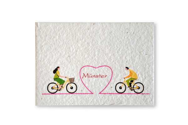 Samen-Postkarte Blumensamen