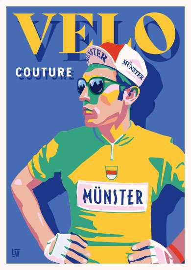 Postkarte Wentrup - Velo Couture